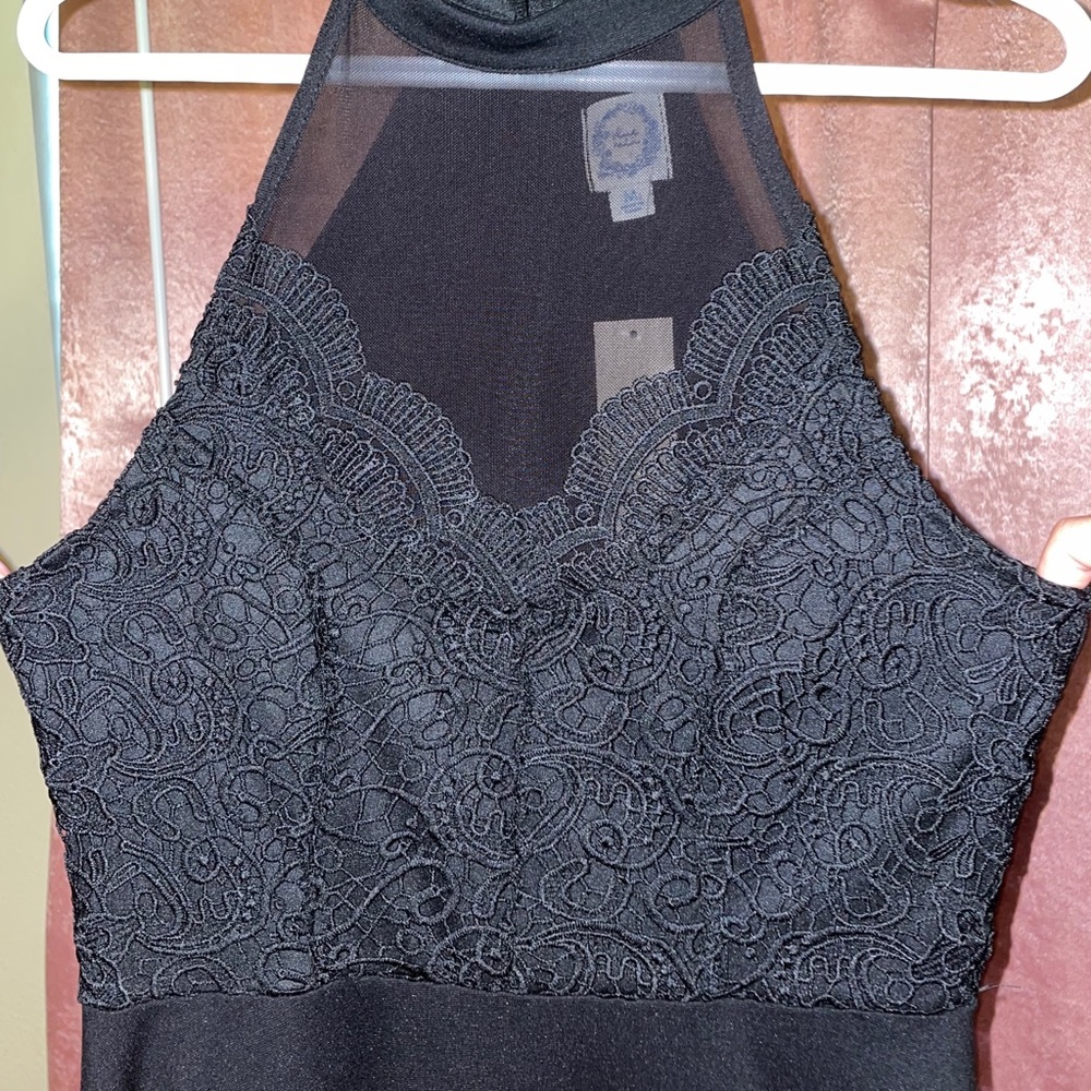 Short black elegant dress